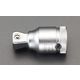 エスコ 1/2”DRx 52mm エクステンションバー(スイベル・ZYKLOP) EA617AM-56 1セット(3個)（直送品）