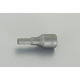 エスコ 3/8”DRx 3/8” [INHEX]ビットソケット EA618BT-9 1セット(5個)（直送品）