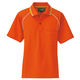 アイトス（AITOZ） 制電半袖ポロシャツ（男女兼用） オレンジ 4L 50005-063（直送品）