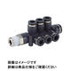 日本ピスコ チューブフィッティング ブランチトリプルダブル PKVD8ー6ー03 1セット(10個)（直送品）