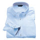 住商モンブラン 長袖ストレッチニットシャツ 介護ユニフォーム 男女兼用 ブルー 5L ZK2711（直送品）