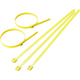 トラスコ中山 TRUSCO カラーインラインケーブルタイ黄9.0×255最大74 100本入 TFCVR-255Y 1袋(100個)（直送品）
