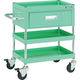 トラスコ中山 TRUSCO ツールワゴン ファルコンワゴン750X500 1段引出付 ゴム車輪 ヤンググリーン FAW-773V-YG 1台（直送品）