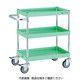 トラスコ中山 TRUSCO ツールワゴン ファルコンワゴン 750×500 ウレタン車輪 ホワイト FAW-773U-W 1台（直送品）