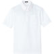アイトス ボタンダウン半袖ポロシャツ ホワイト 3L 10599-001-3L 1着 422-2610（直送品）