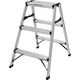 トラスコ中山 TRUSCO アルミ製踏台 3段 高強度型 シルバー TSAF-3-SV 1台 423-4146（直送品）