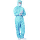 ブラストン BLASTON フード付つなぎ服 ブルー Lサイズ BSC-11021-B-L 1着 416-5012（直送品）