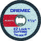 ボッシュ ドレメル EZーLockファイバーグラス補強カットオフホイール (5個入) EZ476 1箱(5個) 407-5781（直送品）