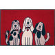 クリーンテックス・ジャパン Three Dogs 50×75cm デザインマット G001A 1枚