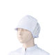 【衛生帽子・キャップ】 KAZEN カゼン 482-32 F フリー 男女兼用 後ろゴム 白 ホワイト 1袋（2枚入り）