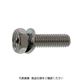 ファスニング J クローム 鉄（+）六角アプセット P＝2（SW組込） 5 X 15 100001020050015006 1箱（600個）（直送品）