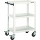 トラスコ中山 TRUSCO ツールワゴン バーディワゴン 600X400 引出付 ホワイト BDW-963V-W 1台 450-1632（直送品）