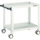 トラスコ中山 TRUSCO バーディワゴン 600×400×H600 ウレタン双輪 ホワイト BDW-662D-W 1台 450-1331（直送品）