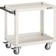 トラスコ中山 TRUSCO ツールワゴン イーグルワゴン 600×400×H600 ウレタン4輪自在 ホワイト EGW-662UJ-W 1台（直送品）