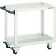 トラスコ中山 TRUSCO ツールワゴン イーグルワゴン 600X400XH600 ウレタン車輪 ホワイト EGW-662U-W 1台（直送品）