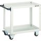 トラスコ中山 TRUSCO ツールワゴン イーグルワゴン 600X400XH600 2段 ホワイト EGW-662-W 1台（直送品）
