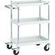 トラスコ中山 TRUSCO ツールワゴン ファルコンワゴン900X600 ゴム車輪 ホワイト FAW-993-W 1台 436-9891（直送品）