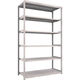 TRUSCO スチールラック M2型軽中量棚 1460×600×H2400 6段 単体 ネオグレー M2-8566 NG 1セット(1個)（直送品）