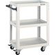 トラスコ中山 TRUSCO ツールワゴン ドルフィン 600X400 4輪自在 ホワイト DLWS-963J-W 1台 454-7870（直送品）