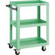 トラスコ中山 TRUSCO ツールワゴン ドルフィン 600X400 4輪自在 ヤンググリーン DLWS-963J-YG 1台（直送品）