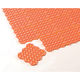 テラモト マーブルマット オレンジ MR-061-072-5 1枚 435-2343（直送品）