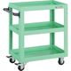 トラスコ中山 TRUSCO ツールワゴン ドルフィン 600X400 ヤンググリーン DLWS-763-YG 1台 454-7748（直送品）
