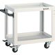 トラスコ中山 TRUSCO ツールワゴン ドルフィン 600X400 4輪自在 ホワイト DLWS-662J-W 1台 454-7471（直送品）