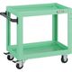 トラスコ中山 TRUSCO ツールワゴン ドルフィン 600X400 ヤンググリーン DLWS-662-YG 1台 454-7543（直送品）