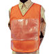 つくし工房 つくし いろいろチョッキ 蛍光オレンジメッシュ TY-52J 1着 447-5534（直送品）