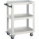トラスコ中山 TRUSCO ツールワゴン ドルフィン 600X400 ホワイト DLWS-963-W 1台 454-8035（直送品）