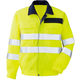 ミドリ安全 作業服 長袖 ブルゾン 帯電防止 高視認 VE324 L イエロー 3110205005 1点(1着)（直送品）