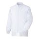 ミドリ安全 白衣 男女共用 春夏 長袖 ブルゾン MHS325W M ホワイト 3120195404 1点（直送品）