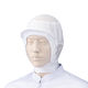 KAZEN フード帽子（ケープなし）ホワイト Ｆ（２枚入り） 484-51-F*2 1セット（2枚入）