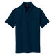 AITOZ（アイトス） 部屋干しボタンダウン半袖ポロシャツ（男女兼用） 介護ユニフォーム ネイビー LL AZ-7667-008（直送品）