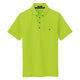 AITOZ（アイトス） 部屋干しボタンダウン半袖ポロシャツ（男女兼用） 介護ユニフォーム ライム 5L AZ-7667-016（直送品）