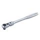 エスコ 3/8”DRx227mm ラチェットハンドル(首振り) EA618JA-12 1本（直送品）