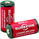 Surefire バッテリー (2個入り) SF2CB 1パック(2本) 490-4966（直送品）