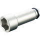 TONE インパクト用超ロングソケット 対辺寸法27mm 全長150mm 6NV-27L150 1個 396-3977（直送品）