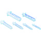 大阪ケミカル HENKE ルアーロックオールプラスチックシリンジ2mL 1箱(袋)=100本入 A8402-LL 1袋(100本)（直送品）