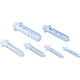大阪ケミカル HENKE ルアーロックオールプラスチックシリンジ20mL 1箱(袋)=100本 A8420-LL 1袋(100本)（直送品）