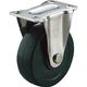 トラスコ中山 TRUSCO キャスター TYSシリーズ 固定 ゴム車50mm TYSK-50 1個 474-8280（直送品）
