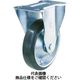 トラスコ中山 TRUSCO キャスター TYSシリーズ 固定 ゴム車125mm TYSK-125 1個 474-8328