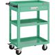 トラスコ中山 TRUSCO ツールワゴン イーグルワゴン 600X400XH880 引出付 ヤンググリーン EGW-963V-YG 1台（直送品）