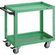 TRUSCO ツールワゴン イーグルワゴン 600×400×H600 ウレタン4輪自在 ヤンググリーン EGW-662UJ-YG 1台（直送品）
