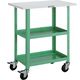 トラスコ中山 TRUSCO ツールワゴン バーディワゴン 600X400 天板付 ヤンググリーン BDW-962T-YG 1台（直送品）