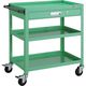 トラスコ中山 TRUSCO ツールワゴン バーディワゴン 600X400 引出付 ヤンググリーン BDW-763V-YG 1台（直送品）