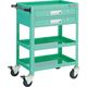 トラスコ中山 TRUSCO ツールワゴン バーディワゴン 600X400 引出2段付 ヤンググリーン BDW-963V2-YG 1台（直送品）