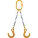 象印チエンブロック 象印 チェーンスリング100(アイタイプ)荷重4.3t線径10.0mmL1.5m 2-MFF-YN-10 1台（直送品）