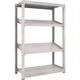 トラスコ中山 TRUSCO スチールラック M3型中量棚 1200X571XH1800 4段 傾斜2段 M3-6464K2 1台(1個)（直送品）