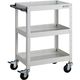 トラスコ中山 TRUSCO ツールワゴン バーディワゴン 600X400XH880 深3段 ホワイト BDW-963F3-W 1台（直送品）